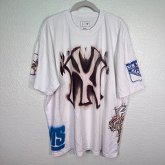 Travis Scott Cactus Jack Shirt Men XXL New York Knicks Fanatics Fest Yankees 2XL