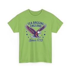 Tea Bagging England Since 1773 Patriotic Eagle 4Th Unisex T-Shirt