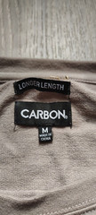 Carbon Men’s Long Sleeve T-Shirt Medium Longer Length Layered Money Slash