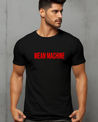 MEN WOMENS TEE TSHIRT UNISEX CREWE LONGEST YARD MEAN MACHINE FOOTBALL GIFT MOVIE