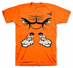 Shirt Match Jordan 5 Orange Blaze Shattered Backboard Shoes – Raging Face Tee