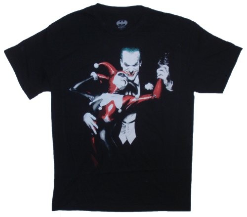 Joker & Harley Quinn Dancing Graphic T-Shirt – Large
