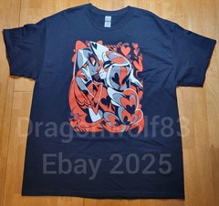 Hazbin Hotel Valentine’s 2023 Charlie + Vaggie XL Black Shirt Vivziepop