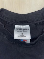 Shaka Wear Shirts Mens M Black Heavyweight SuperMAX Crewneck Short Sleeve Blank