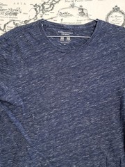 Banana Republic Men’s Tech Cotton T-Shirt Blue Moisture Wicking Size M