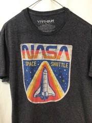 NASA Space Shuttle Medium Gray T Shirt T4