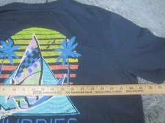 Chubbies Shirt Mens XL Blue NWT Main Sail Crew Neck Graphic Print Short Sleeve