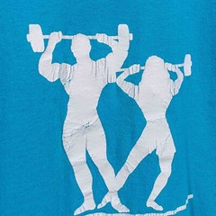 VTG 90s MCI Bodybuilding T-Shirt XL Fitness Workout Gym Pump Cover Retro Tee