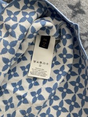 Louis Vuitton Brand New Knitted Flower Monogram Cotton Shirt sz 3L