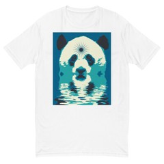 STAY WOKE PANDA THIRD EYE PREMIUM SHIRT Men’s Fitted T-Shirt | Next Level 3600