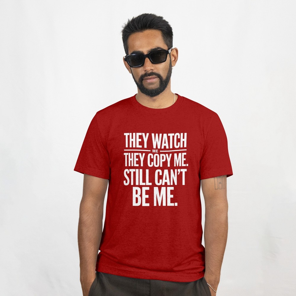 Pro Club Shaka Big Daddy They Watch Me Copy Me Can’t Be Me Tee Shirt Streetwear