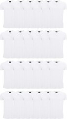 SOCKS’NBULK 24 Pack Bulk Mens Cotton Crew Neck Short Sleeve T-Shirts Mix Colors