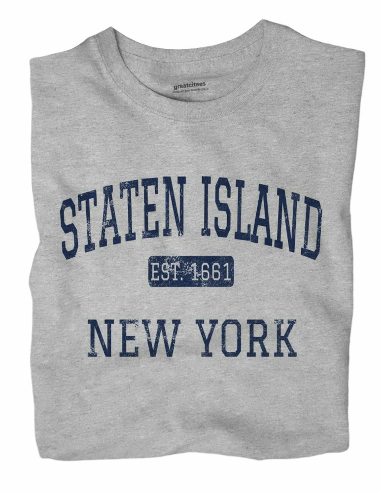 Staten Island New York NY T-Shirt EST