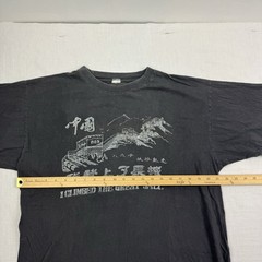 Vintage I Climbed The Great Wall T Shirt Adult Large Tourist China Hipster