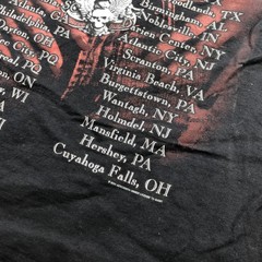 Vintage Aerosmith Shirt Mens Medium Black Honkin On Bobo Tour 2004 Graphic