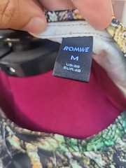 ROMWE Street Life Men’s 88 Number Branches Short Sleeve Jersey T-Shirt Size Med