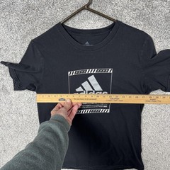 Adidas Shirt Sz S Amplifier Tee Athletic Japanese Lettering Techwear Streetwear