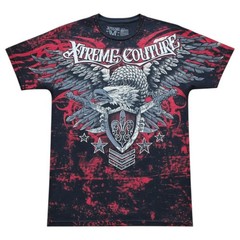 Xtreme Couture by Affliction Men’s Normandy Eagle MMA Biker Tattoo T-Shirt L-XXL