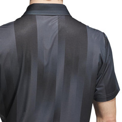 New Adidas Ultimate 365 Mesh Radiant Polo Shirt Grey Six/Black JL5281