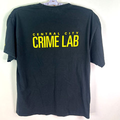 Central City Crime Lab T Shirt Mens Size XL Black