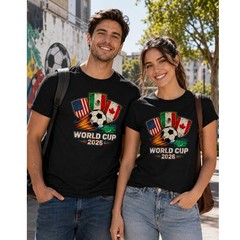 World Cup 2026 T-Shirt, Soccer Flags Graphic Tee, World Cup Shirt FREESHIPS