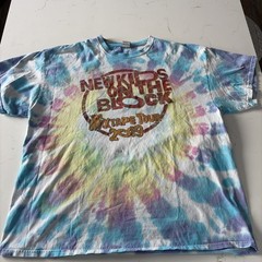 New Kids On The Block Mixtape Tour 2022 Men T-Shirt2XL Tie Dye Pink Double Sided