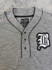Brooklyn Xpress Premium T-Shirt Mens XXL 2XL Embroidered Logo 3 Button New York