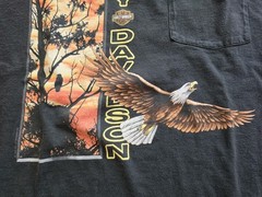 Vintage Harley-Davidson Birmingham Alabama Graphic Print Pocket T-shirt SZ XL