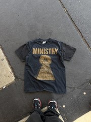 Vintage Ministry Psalm 69 1991 single stitch T-Shirt Sz Large Goth Industrial