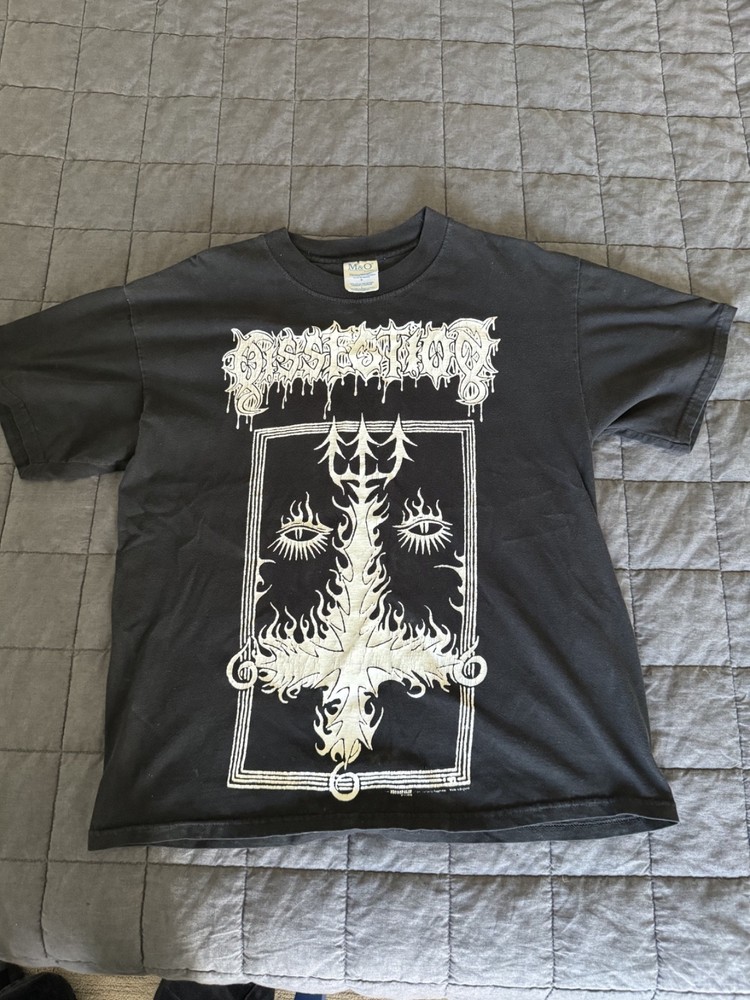 dissection vintage t shirt black metal darkthrone mayhem abigor celtic frost
