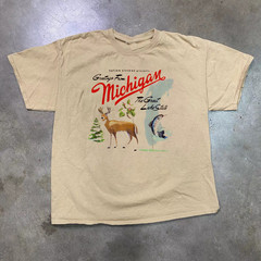 SUFJAN STEVENS Greeting From Michigan SAND Unisex S-5XL T-Shirt BS1025
