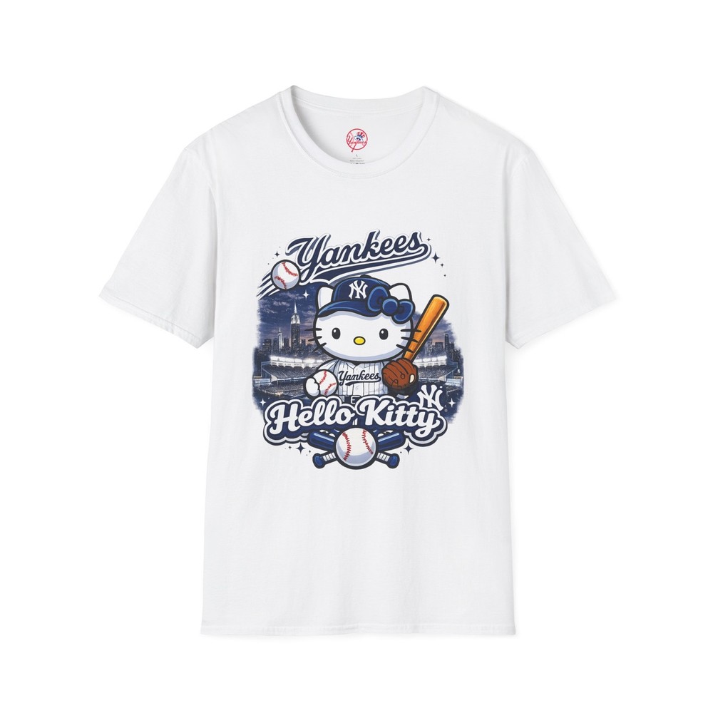 Hello Kitty New York Yankees Shirt | New York Baseball Tee | Hello Kitty T-Shirt