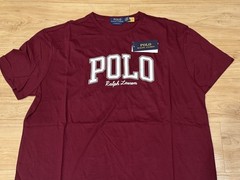 Polo Ralph Lauren Men’s Classic Fit Graphic Logo Pony T-Shirt Tee Maroon L-XXL