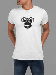 100% cotton Monkey Head T-shirt, choose your color and size FC020