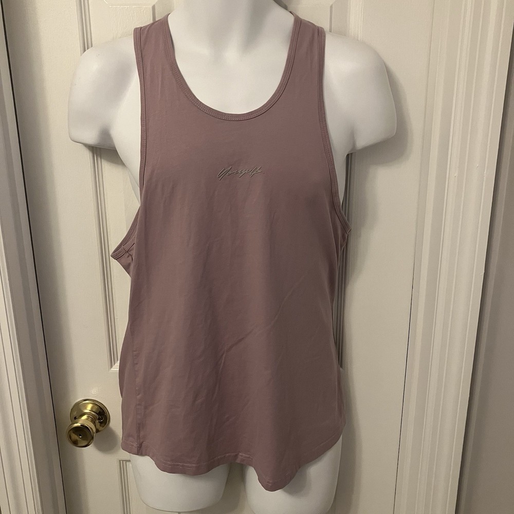 YoungLA Scoop Neck Tank Top Sleeveless T Shirt Purple Sz Medium Men’s Women’s