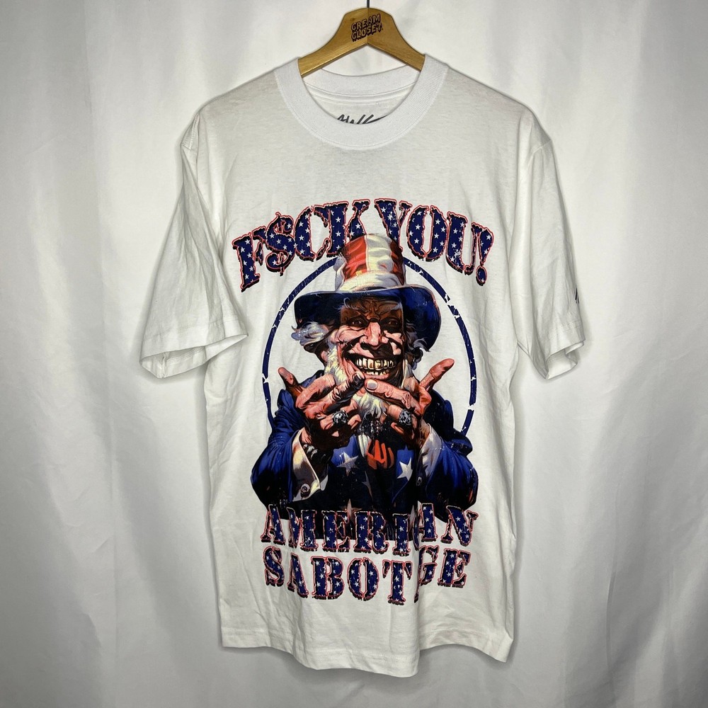 ASAP Rocky A$AP Mob AWGE American Sabotage Don’t Be Dumb Rap Tour Merch Tee S