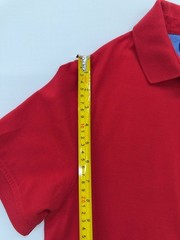Tommy Hilfiger Men’s Red Slim Fit Polo Shirt Size M