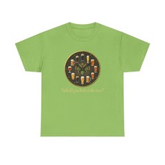Beer Time T-Shirt | Craft Beer Clock, Brewery Design