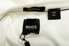 Hugo Boss Men’s “Tilson 50” V-Neck Mercerised Short Sleeve T-Shirt US 2XL IT 56