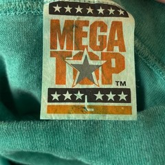 Vintage Mineral Wash Teal Cotton T-Shirt Size Large Surf Beachcore Y2K