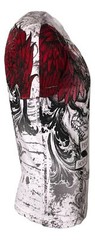 Xtreme Couture By Affliction Men’s T-shirt Carnivore Skulls Biker White S-4XL