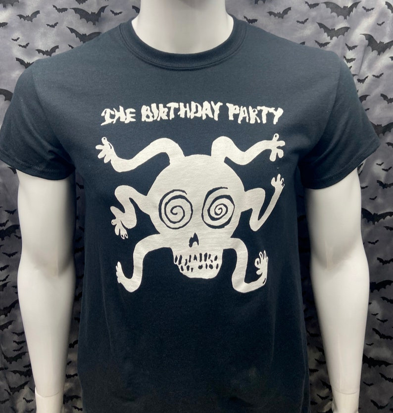 The Birthday Party nick cave T-Shirt Gothic Deathrock Goth Post Punk Unisex Tee