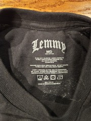 Motörhead Men’s Size M T Shirt From Lemmy’s Lounge At the Rainbow In LA. New.