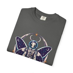 Alien Moth Astronaut Graphic T-Shirt