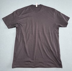 Next Level Cotton Short Sleeve T-Shirt 3600 Black Sizes L and XL
