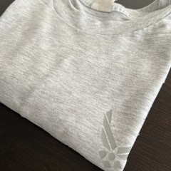 Vintage U. S. Air Force Logo 2-Sided Print Heather Gray T-Shirt Men’s Large