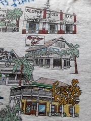 Bars of Key West Florida T Shirt Adult L – Bartender Signed – Delta Pro Weights