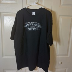 Anvil Legendary Buffalo Chip Ride Free Take Risks Tee Black 2X Men’s
