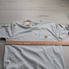 NEW Carhartt Relaxed Fit Heavyweight Long Sleeve T-Shirt Mens M Mountain Graphic
