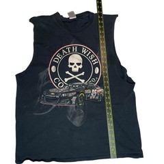 Death Wish Coffee NASCAR Ty Dillon 95 Sleeveless T Shirt XL